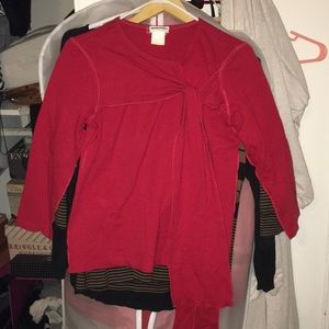 Sonia Rykiel size L red sweater